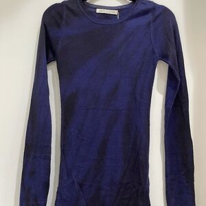 Parker Blue Cashmere Sweater